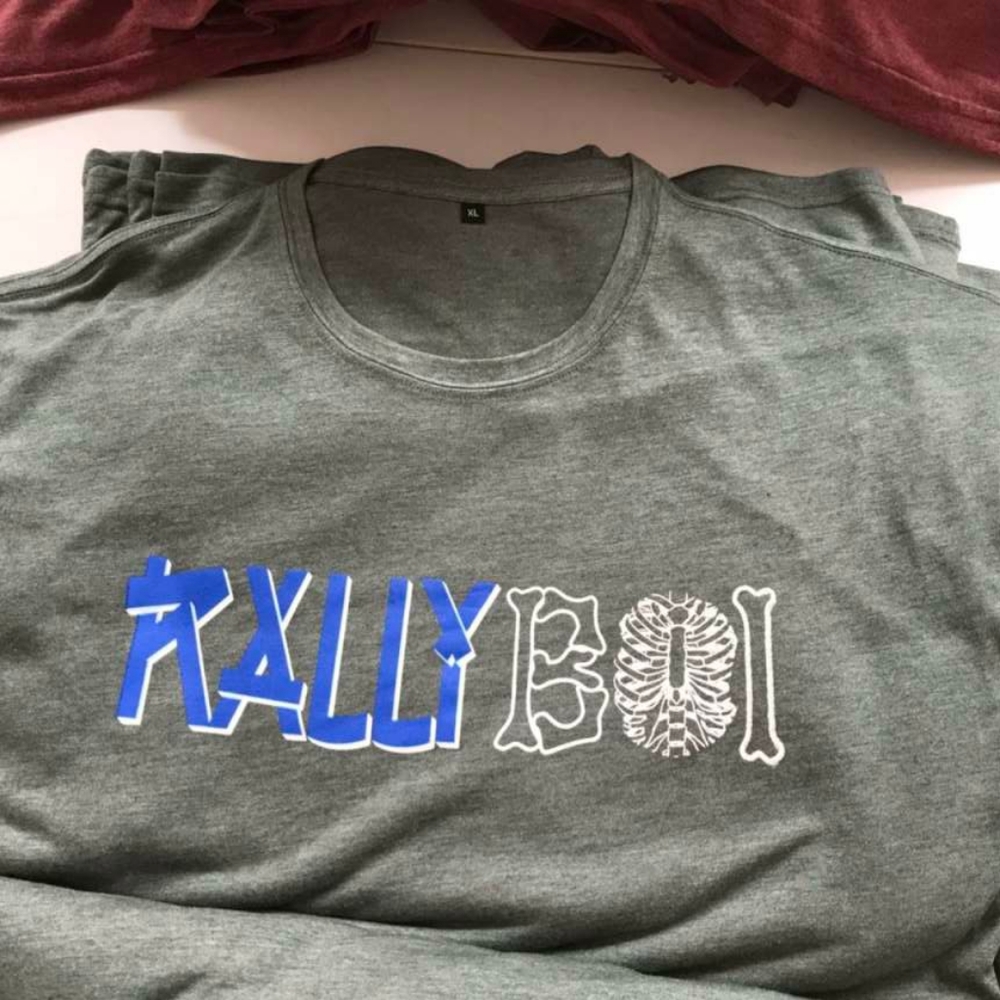 RallyBoi Green shirt